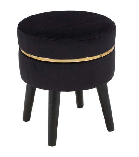 SGABELLO PARIS NERO CM Ø 35X40