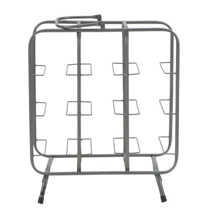 P/BOTTIGLIE RACK QUADRATO (9 POSTI) CM 40X23X47,5