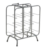 P/BOTTIGLIE RACK QUADRATO (9 POSTI) CM 40X23X47