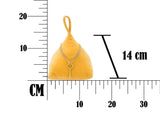 F/PORTE TRIANGLE  ARANCIONE CM 14X14X20