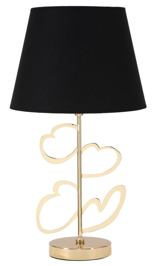 LAMPADA DA TAVOLO GLAM HEARTS CM Ø 30X54