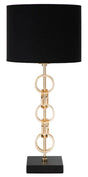 LAMPADA DA TAVOLO GLAM RINGS CM Ø 25X54