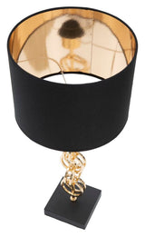 LAMPADA DA TAVOLO GLAM RINGS CM Ø 25X54,5