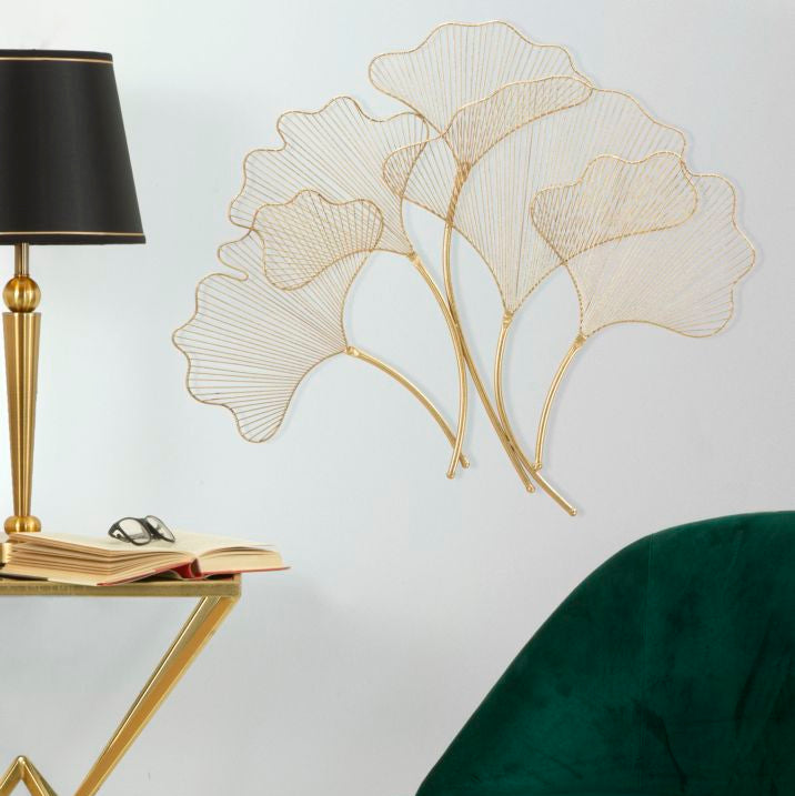 PANNELLO IN FERRO GLAM LEAF CM 79X5X68