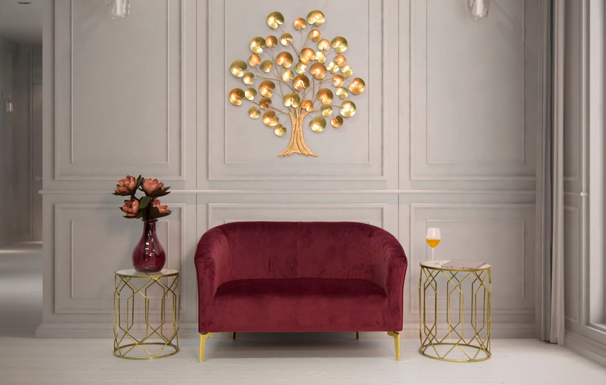 TAVOLINETTI TUNISI COPPIA CM Ø 42X53-38X47