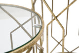 TAVOLINETTI TUNISI COPPIA CM Ø 42X53-38X47