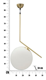 LAMPADARIO GLAMY CM 50X30X100
