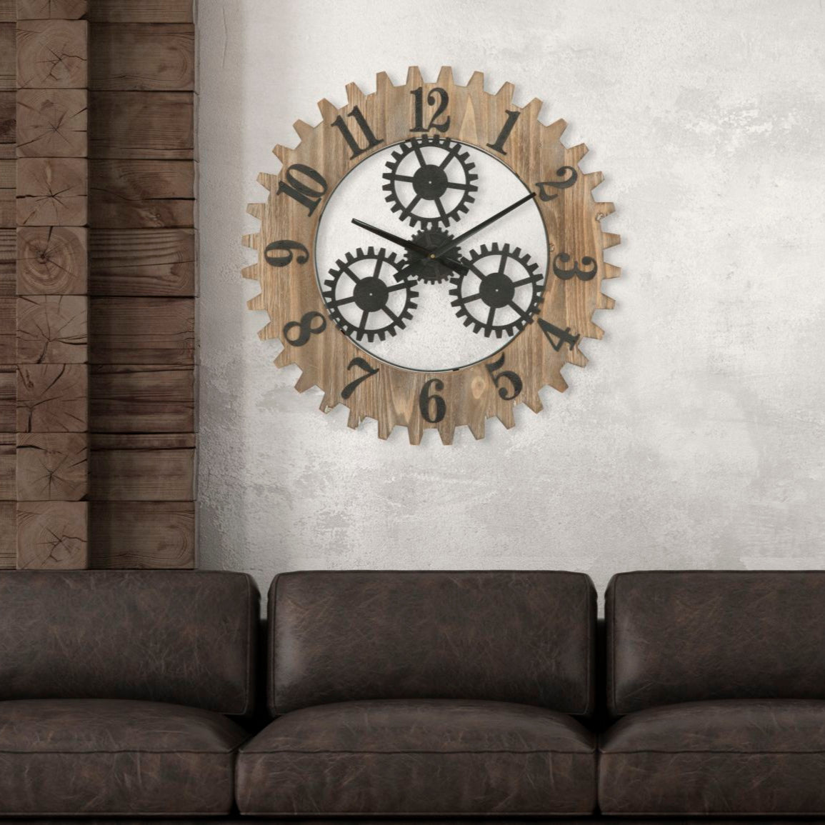 OROLOGIO DA MURO INGRANAGGIO PLUS CM Ø 60X4