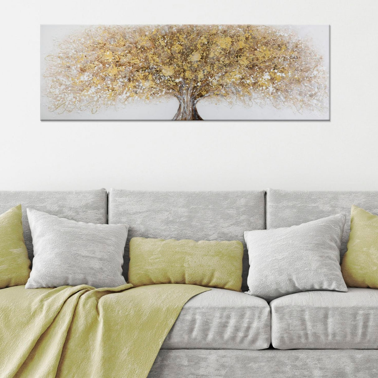 DIPINTO SU TELA SUPER TREE -B- CM 180X3,8X60