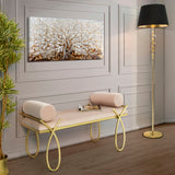 PANCA RIBBON ROSA CM 112,5X49X53