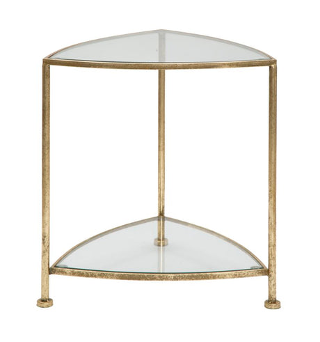 COMODINO 2 RIPIANI TRIANGLE CM 45X45X50