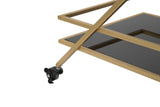 CARRELLO GLAM PIRAMID CM 90X40X80