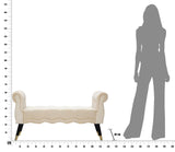 PANCHETTA PARIS CREMA/GOLD CM 120X40X60