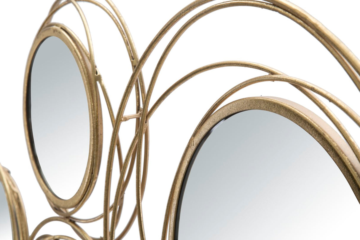 PANNELLO/SPECCHIO GOLD ROUND - FERRETTI