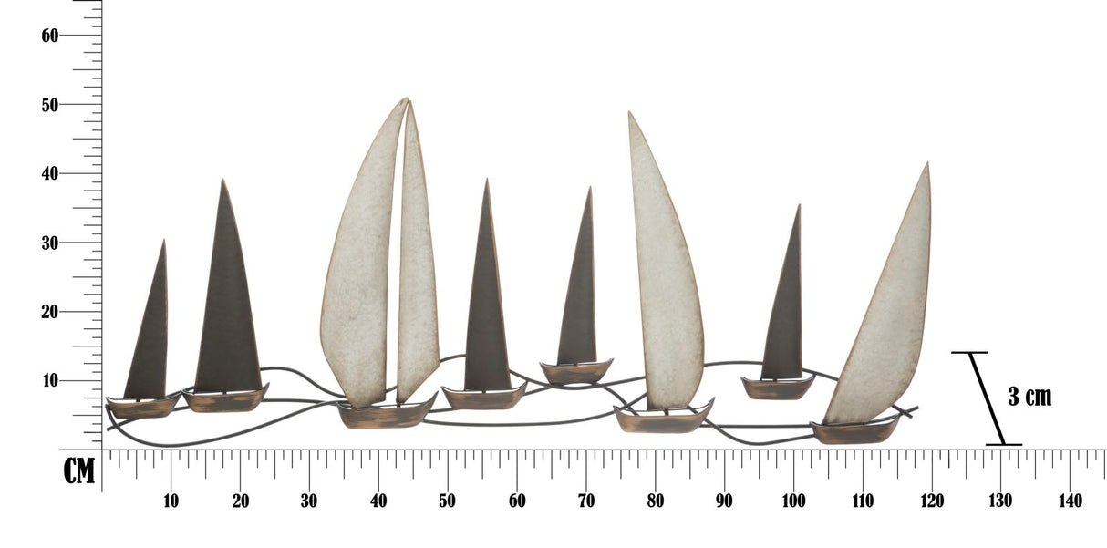 PANNELLO IN FERRO REGATA CM 119X3X51