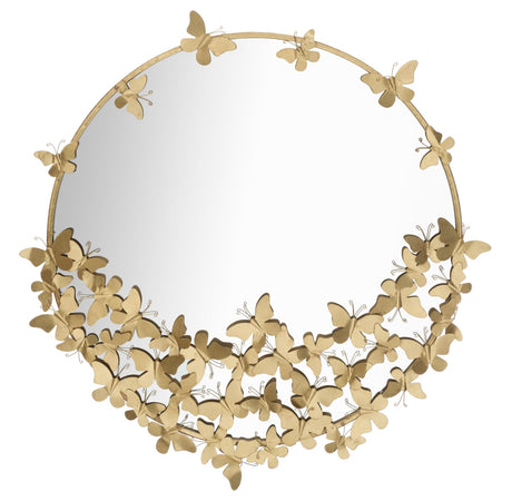 SPECCHIO FARFALLE ROUND NEW CM Ø 91X3X94