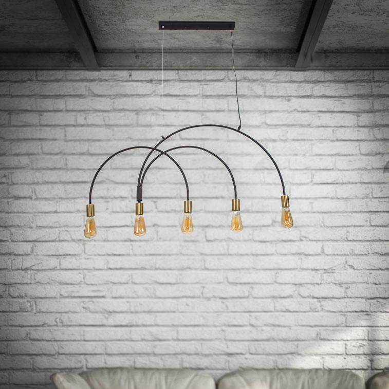 LAMPADARIO DARKY M CM 104X5X50