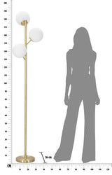 LAMPADA DA TERRA GLAMY 3 LUCI - FERRETTI