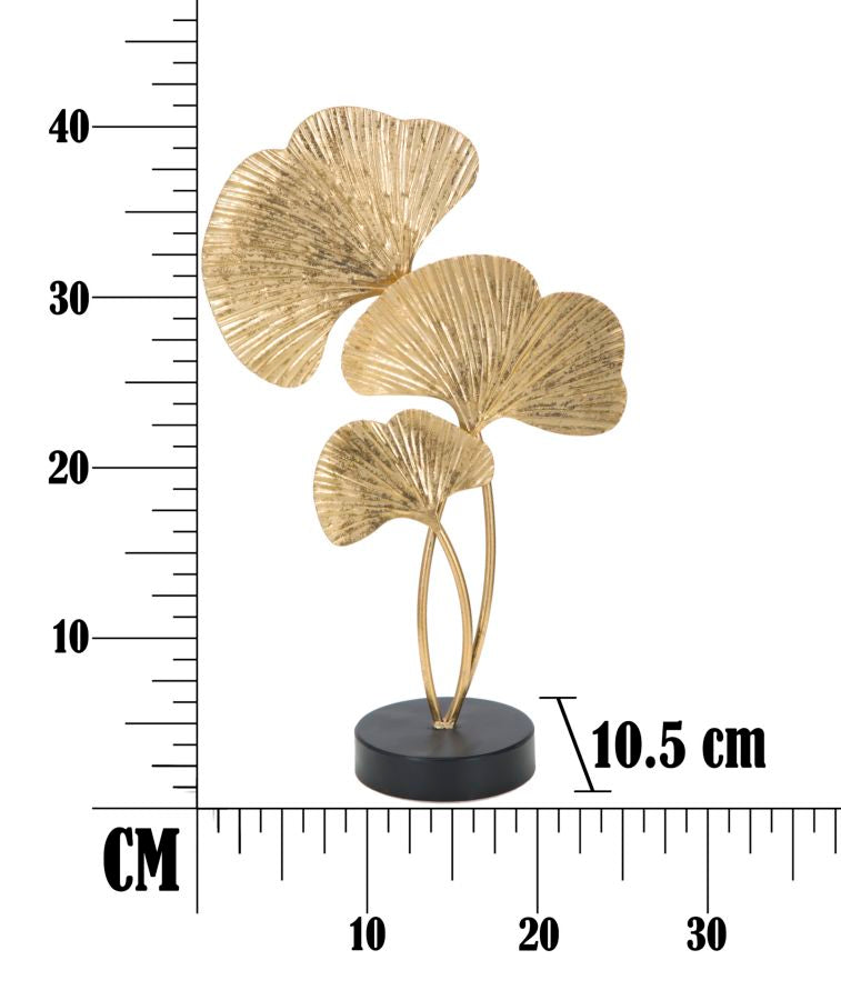 SCULTURA FOGLIE CM 24,5X10,5X40,5
