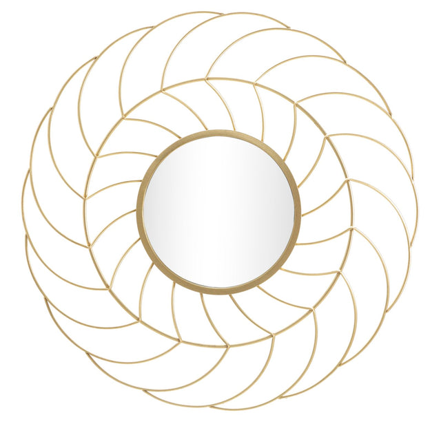 SPECCHIO SUNFLOWER CM Ø 88X7 (MISURA SPECCHIO CM Ø 33)