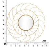 SPECCHIO SUNFLOWER CM Ø 88X7 (MISURA SPECCHIO CM Ø 33)
