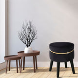 SGABELLO PARIS NERO CM Ø 35X40,5