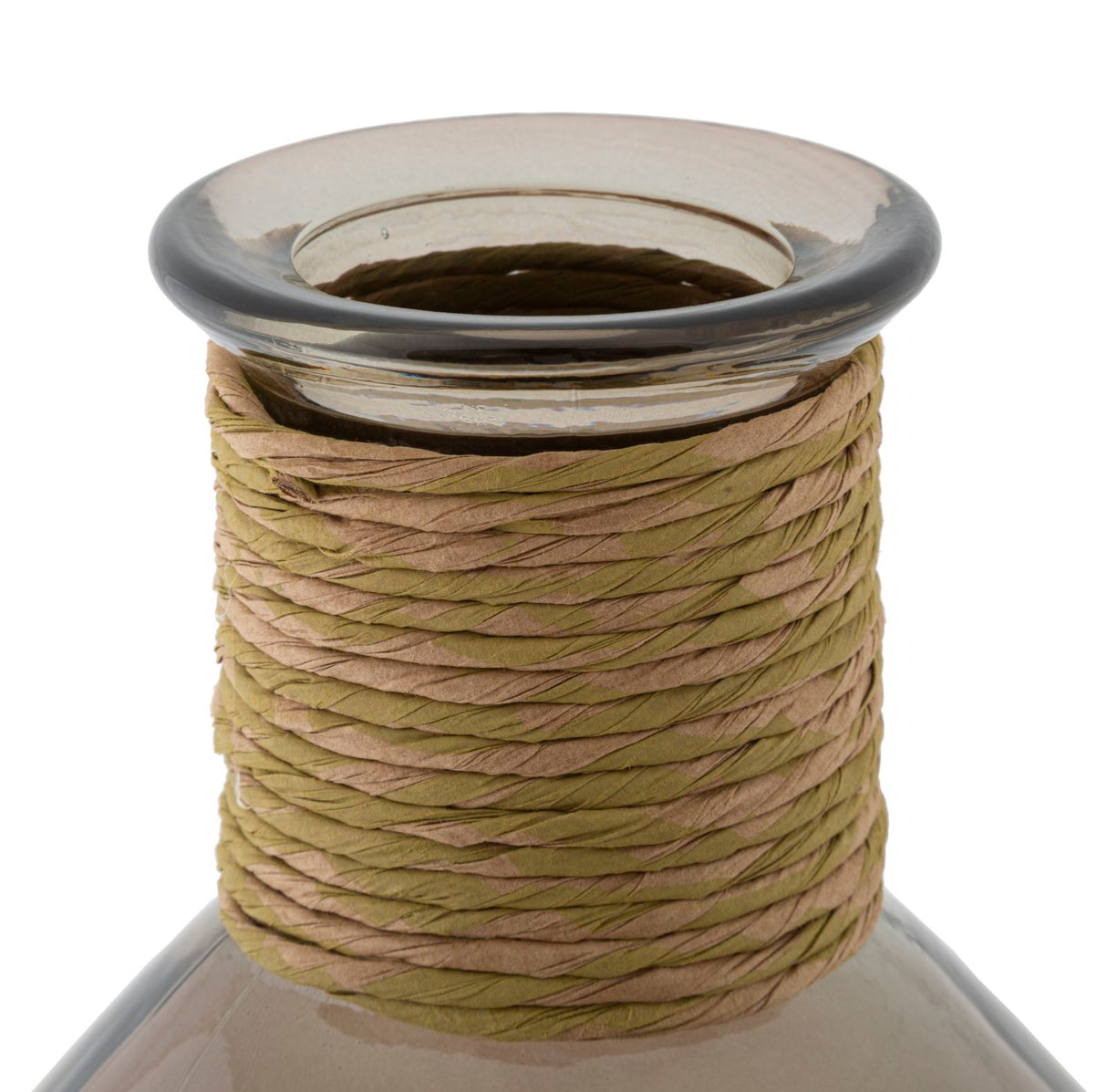 VASO ROPE ARTEMIS VETRO RICICLATO CM Ø 29X59 (MADE IN SPAIN)