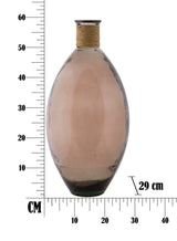 VASO ROPE ARTEMIS VETRO RICICLATO CM Ø 29X59 (MADE IN SPAIN)