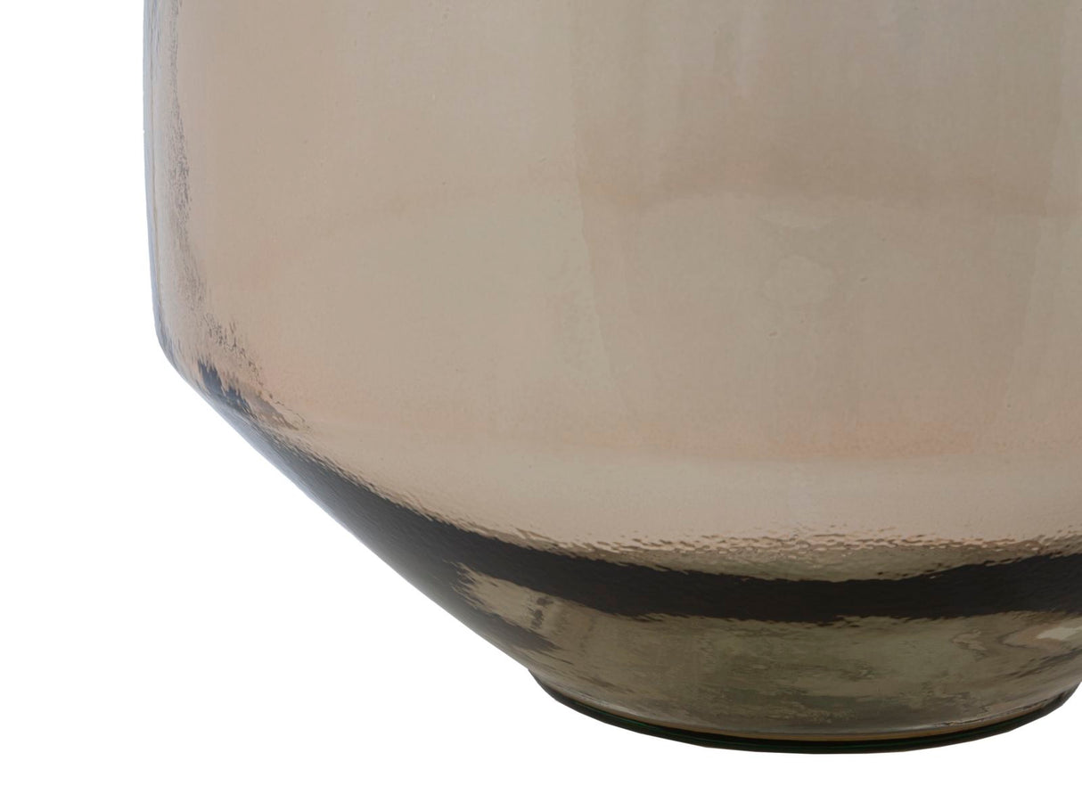 VASO JARRON ADOBE VETRO RICICLATO CM Ø 33X60  (MADE IN SPAIN)