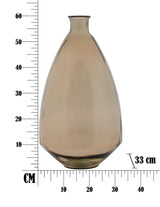 VASO JARRON ADOBE VETRO RICICLATO CM Ø 33X60  (MADE IN SPAIN)