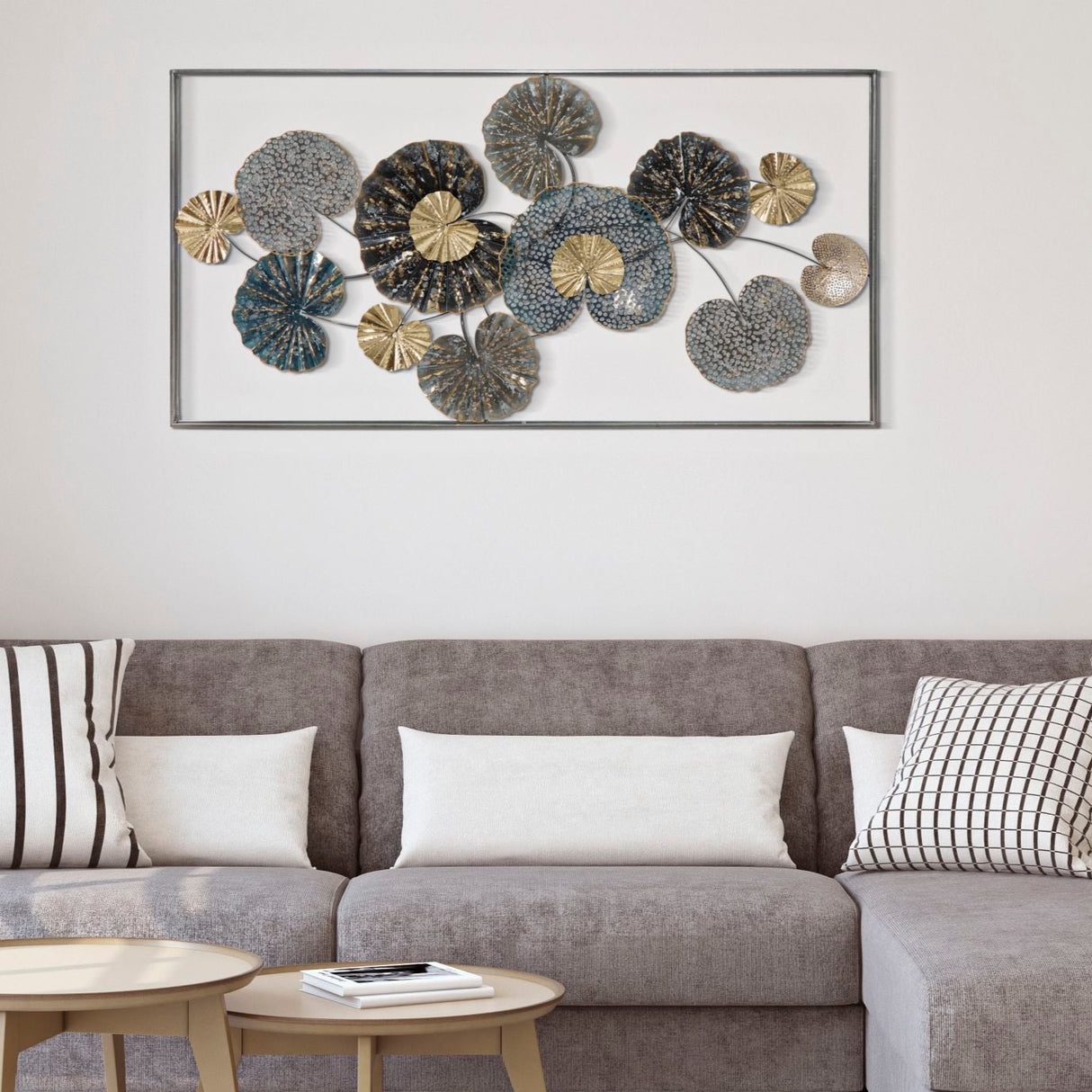 PANNELLO IN FERRO FRAME CM 134,5X8X68,5