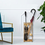 P/OMBRELLI GOLD LEAF CM 22,5X22,5X48,5