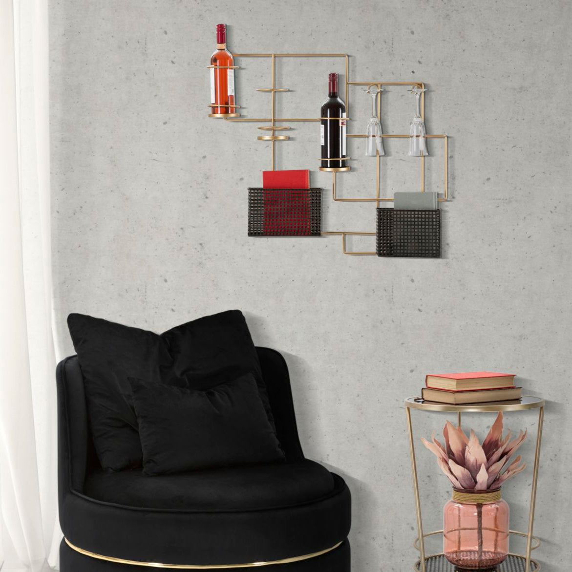 P/BOTTIGLIE DA MURO FASHION CM 77X11,5X65,5
