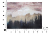 DIPINTO SU TELA PINK MOUNTAIN CM 80X2,7X60