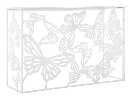 CONSOLE WHITE BUTTERFLY CM 121