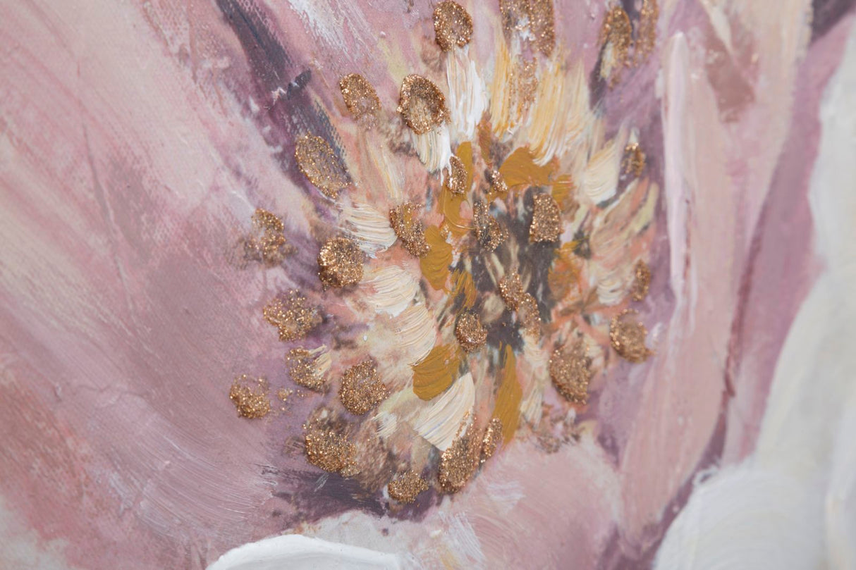 DIPINTO SU TELA SOFT FLOWER CM 100X3,7X80