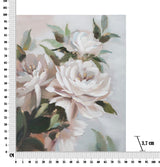 DIPINTO SU TELA FLOWER&LEAF CM 80X3,7X100