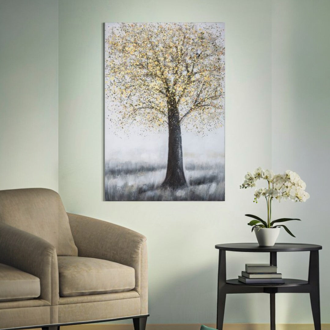 DIPINTO SU TELA TREE SIMPLE -A- FERRETTI