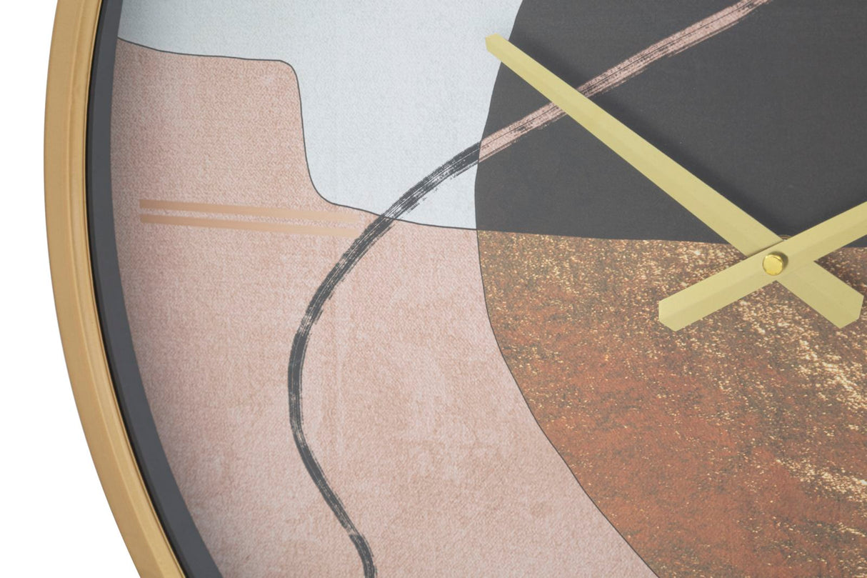 OROLOGIO DA MURO ART RED CM Ø 60X6
