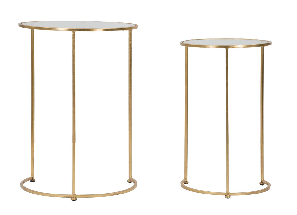 TAVOLINETTI GLAM SIMPLY COPPIA CM Ø 44