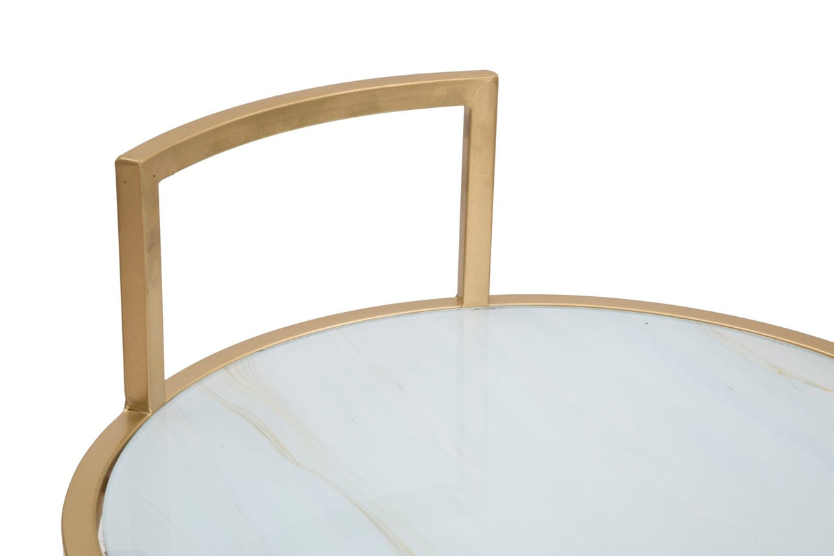 TAVOLINETTO GLAM SOFY CM Ø 38X61