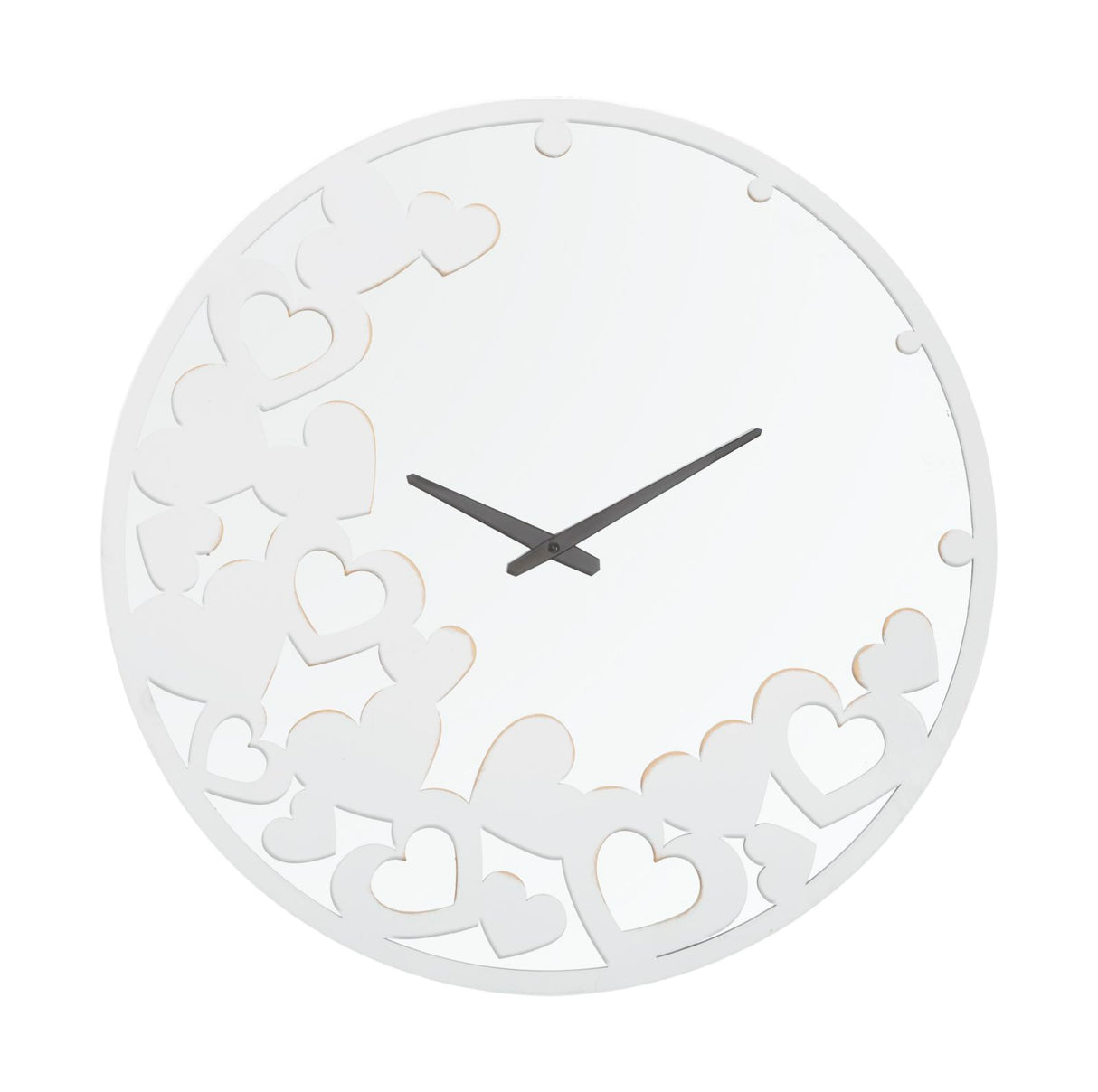 OROLOGIO WHITE HEART CM Ø 55X4