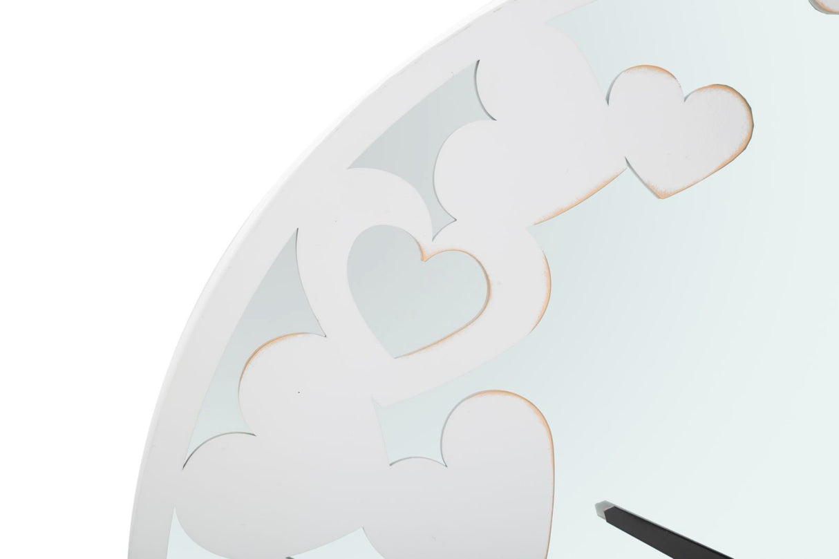 OROLOGIO WHITE HEART CM Ø 55X4