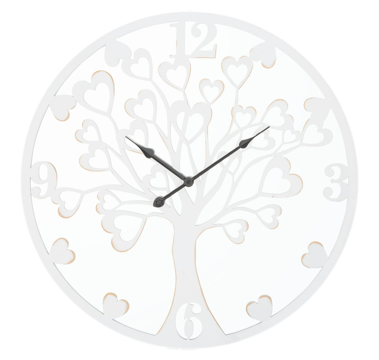 OROLOGIO DA MURO HEART/TREE Ø 55X4
