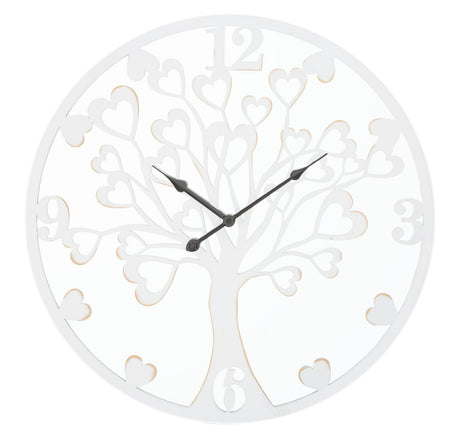 OROLOGIO DA MURO HEART/TREE Ø 55X4