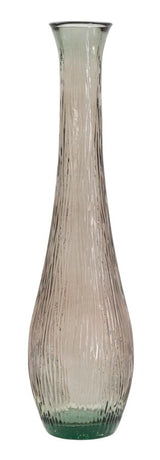 VASO JARRON ARABE VETRO RICICLATO BROWN CM Ø 25X99 (MADE IN SPAIN)