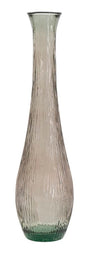 VASO JARRON ARABE VETRO RICICLATO BROWN CM Ø 25X99 (MADE IN SPAIN)