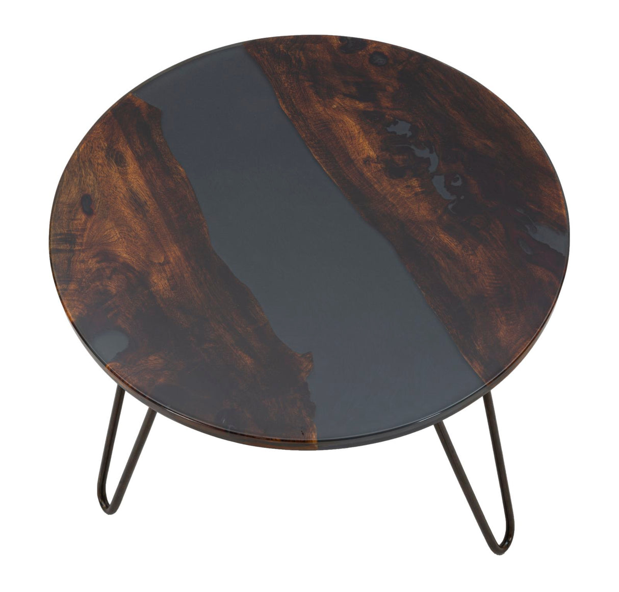 TAVOLO DA CAFFE' MUSTANG ROT. CM Ø 50X45 (LEGNO DI ACACIA NILOTICA)