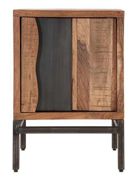 COMODINO YELLOWSTONE CM 44X40X64 (LEGNO DI ACACIA NILOTICA)