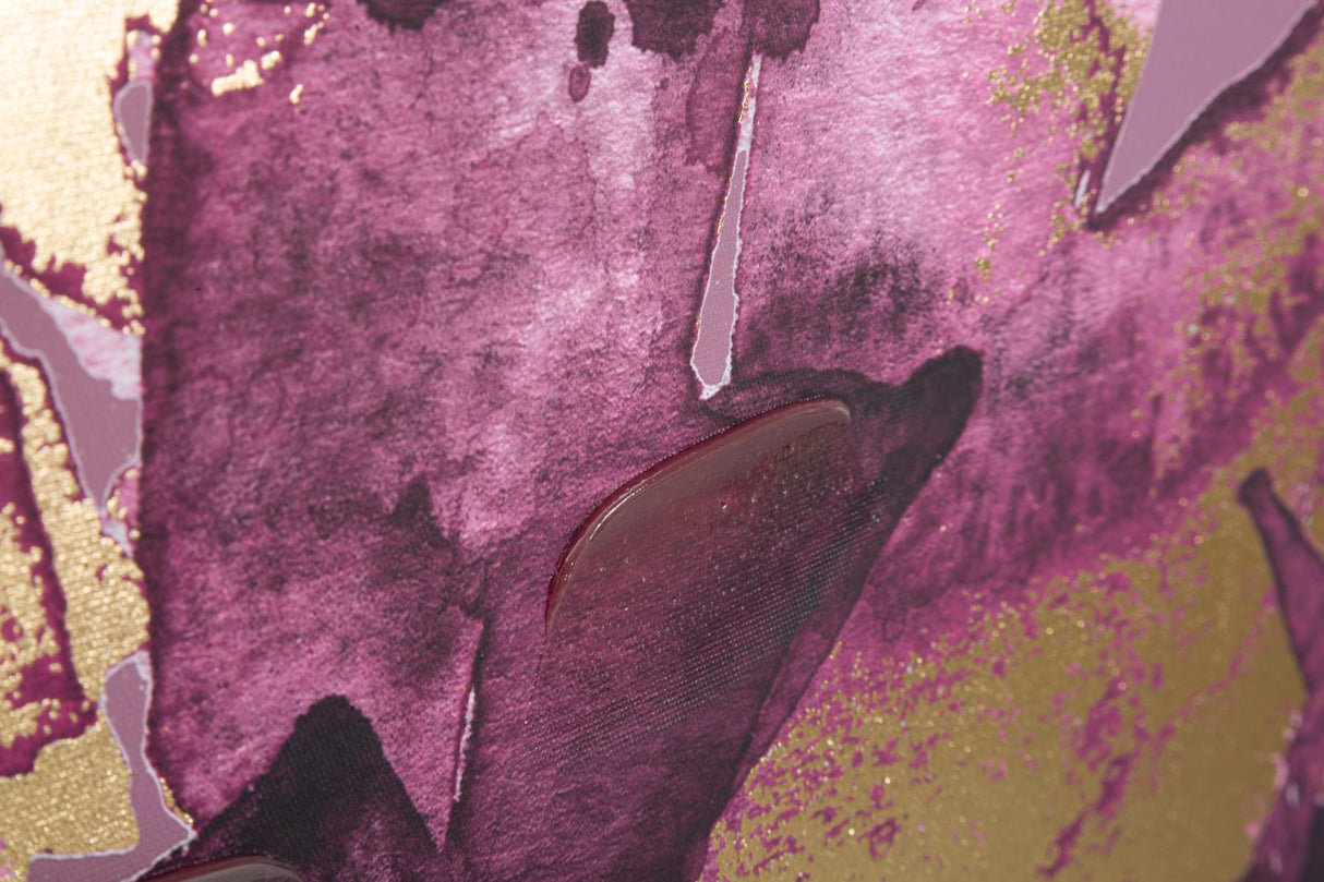 STAMPA DIPINTA DARK LEAVES CM 80X3X120